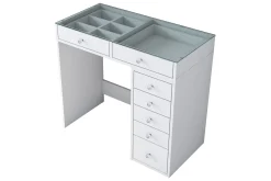 Sminkebord & Toalettbord-Ramender Sminkebord 90 cm Glass