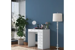 Sminkebord & Toalettbord-Ramender Sminkebord 90 cm Glass