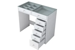 Sminkebord & Toalettbord-Ramender Sminkebord 90 cm Glass