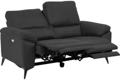 Comfort Living Hjørnesofa-Ranas 2-seters Hjørnereclinersofa Elektrisk Grey