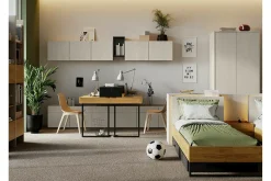 Oppbevaringsskap|Skap-Rathmore Highboard Ljusgrå Lysegrå