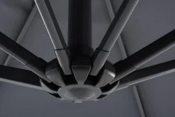 Parasoller-Ravenna Parasoll 240 cm Grey