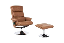 Lenestoler-Reclinerstol Legend Brun,Sølv