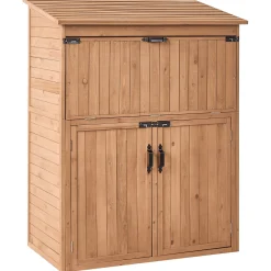 Byggesett Uterom|Lagringshus & Boder-Redskapsbod Toffia 127 cm 66 cm Brun