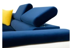 Velour Sofa & Fløyel Sofa-Reginia Hjørnesovesofa Venstre Nour Sammet 17 + Cherie 11
