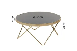 Wohnling Reineck Sofabord 82 cm Rundt