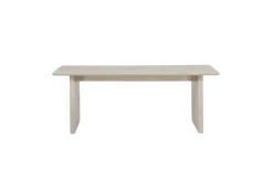 Spisebord & Kjøkkenbord-Rektangulært spisebord Vail Beige