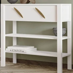 Sideboard & Skjenker-Relon Kommode 90x85x30 cm Hvit