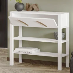 Sideboard & Skjenker-Relon Kommode 90x85x30 cm Hvit