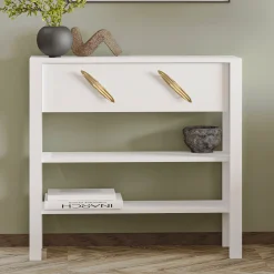 Sideboard & Skjenker-Relon Kommode 90x85x30 cm Hvit