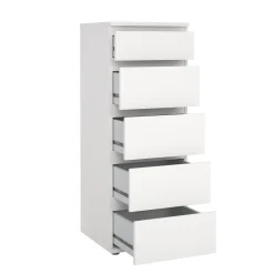 Tvilum Rengo Kommode med 5 skuffer 40x40x107 cm