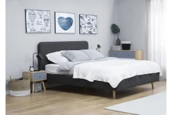 Bedly Sengeramme & Sengestamme-Rennes Dobbeltseng 140 | 200 cm Grey