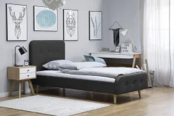Bedly Sengeramme & Sengestamme-Rennes Dobbeltseng 90 | 200 cm Grey