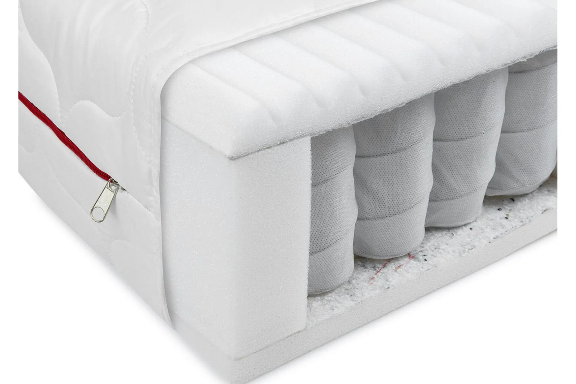 Madrasser|Barneseng & Juniorseng-Resta Madrass 90x200 cm Hvit