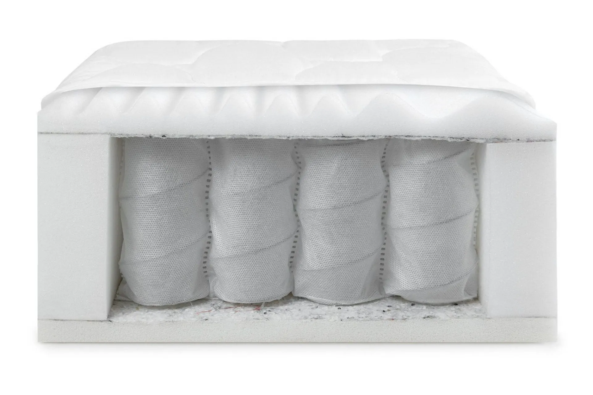 Madrasser|Barneseng & Juniorseng-Resta Madrass 90x200 cm Hvit