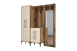 Møbelsett Til Gang & Entre|Møbelsett Til Gang & Entre-Retzow Gangmøbelsett 180 cm Beige