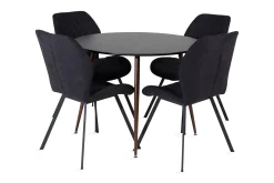 Venture Home Ridones Spisegruppe Rundt inkl. 4 Sumoas Stoler