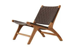 VIND Lenestoler-Rike Loungelenestol Brun/Beige