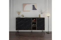 Gangbord|Avlastningsbord-Rinorea Konsollbord 142x83 cm Brun