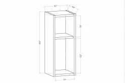 Avlastningsbord-Rinorea Nattbord 23,2x59,6 cm Brun