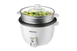Produkter For Å Varme & Koke|Kjøkkenutstyr-Riskoker Taurus 700W 1.8L Hvit