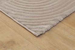 KM Home Moderne Tepper-Ritz Wiltonmatte 160x230 cm Rektangulær Lin