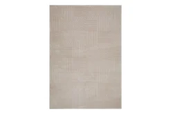 KM Home Moderne Tepper-Ritz Wiltonmatte 160x230 cm Rektangulær Lin