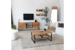 Sofabord-Riversdale Sofabord 85x60x85 cm Eik