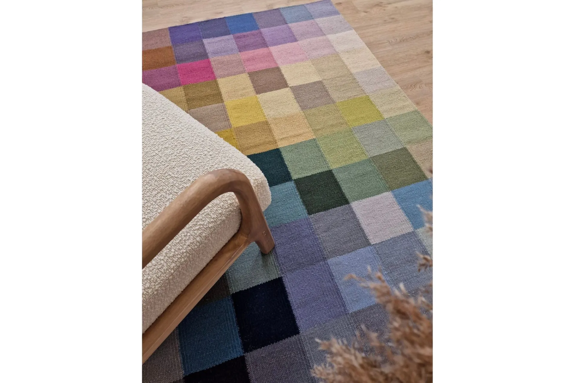 KM Home Moderne Tepper-Riviera Ullteppe 300x400 cm Rektangulær Flerfärgad