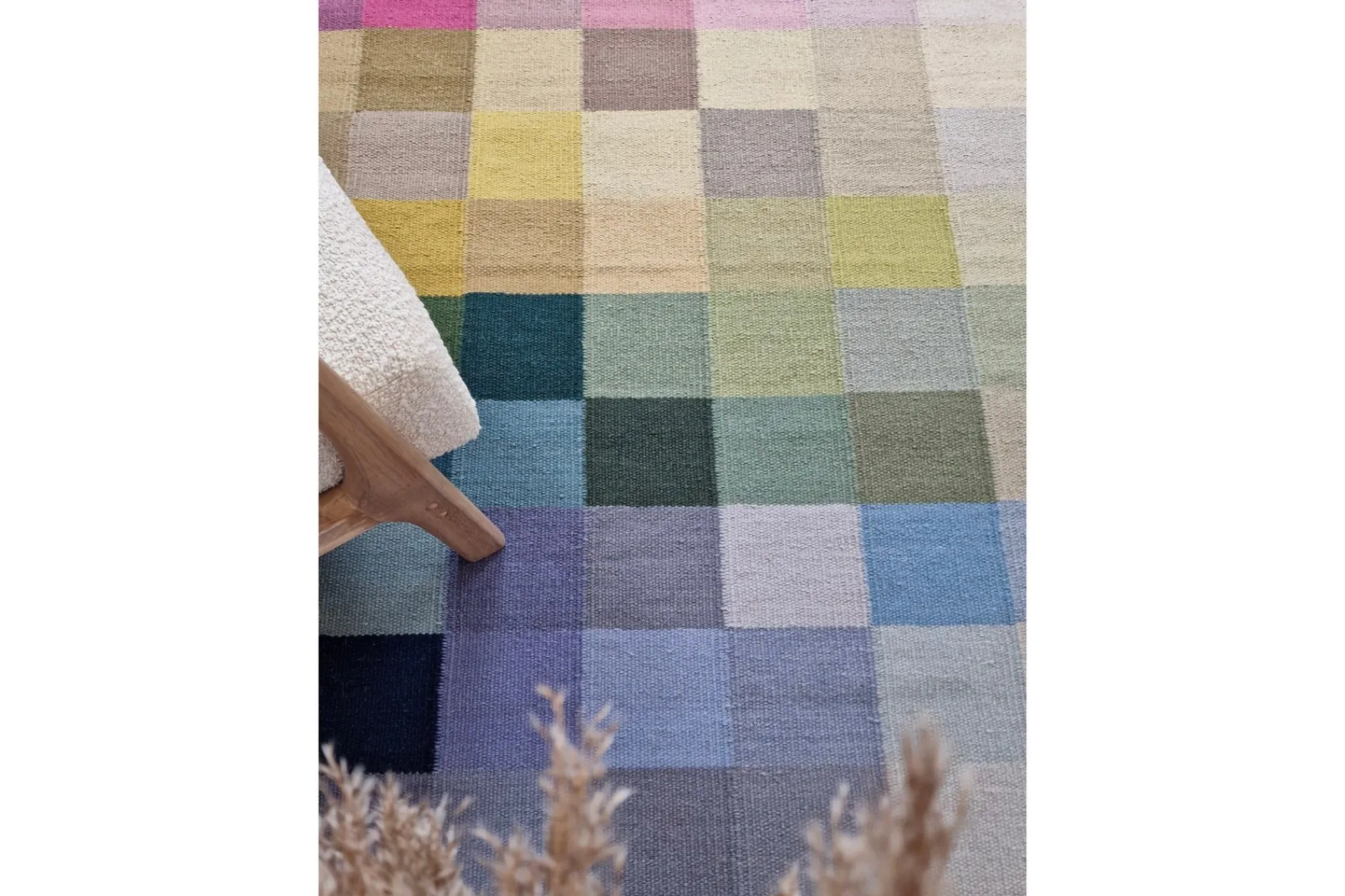 KM Home Moderne Tepper-Riviera Ullteppe 300x400 cm Rektangulær Flerfärgad