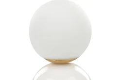 Nattbordslampe|Bordlampe-Rizka Bordlampe 21 cm G9 Hvit