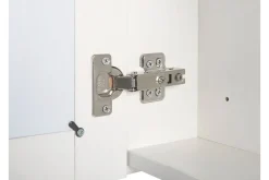 Baderom-Roconda Skap til Badet 40 cm Speil med LED-belysning Hvit