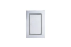 Baderom-Roconda Skap til Badet 40 cm Speil med LED-belysning Hvit