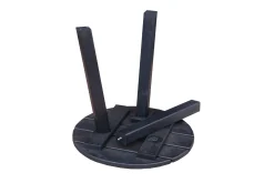 Balkongmøbler-Rolston Avlastningsbord Kaffesvart