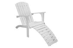 Comfort Garden Rolston Dekkstol med Fotskammel