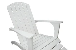Comfort Garden Rolston Dekkstol med Fotskammel