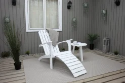 Comfort Garden Rolston Dekkstol med Fotskammel
