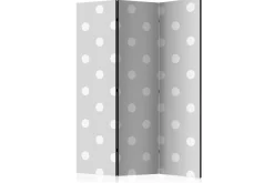 Bretteskjerm-Romdeler Cheerful Polka Dots