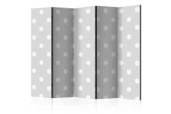 Bretteskjerm-Romdeler Cheerful Polka Dots II