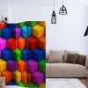 Bretteskjerm-Romdeler Colorful Geometric Boxes