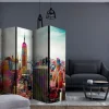 Bretteskjerm-Romdeler Colors of New York City II