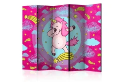 Bretteskjerm-Romdeler Dancing Unicorn II 225x172 cm