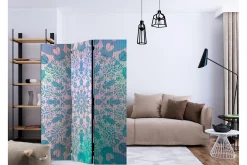 Bretteskjerm-Romdeler Girly Mandala Blue