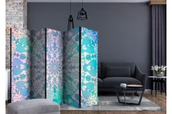 Bretteskjerm-Romdeler Girly Mandala Blue II