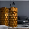 Avskjerming Skrivebord|Bretteskjerm-Romdeler - Golden Armour II 225x172
