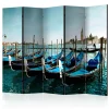Bretteskjerm-Romdeler Gondolas on the Grand Canal, Venice II