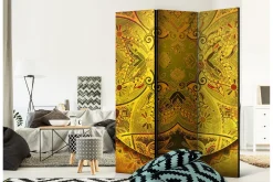Romdeler Mandala: Golden Power I 113x517 cm
