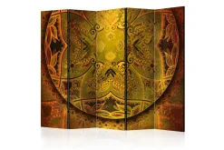 Romdeler Mandala: Golden Power II 222x517 cm