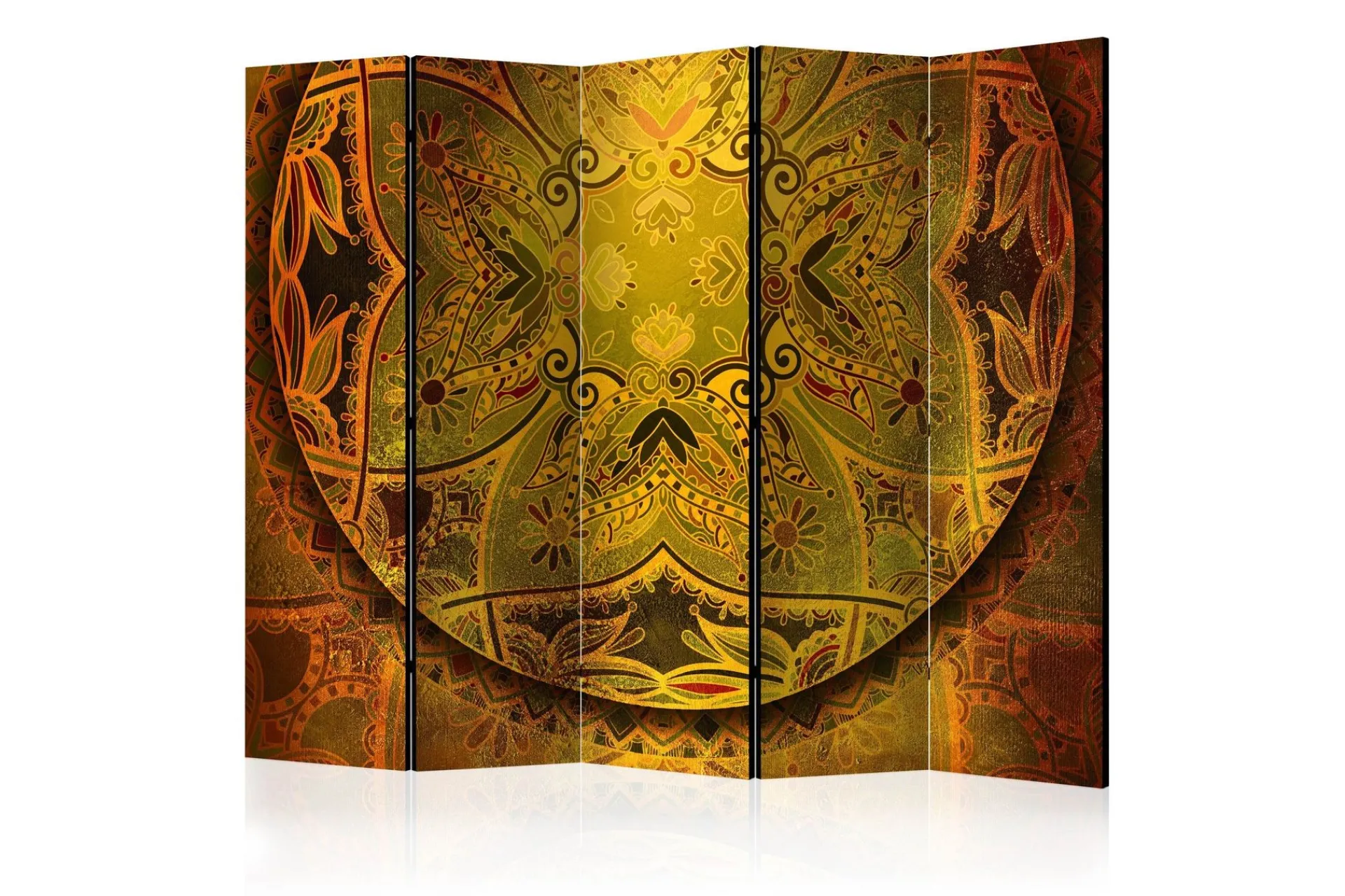 Romdeler Mandala: Golden Power II 222x517 cm