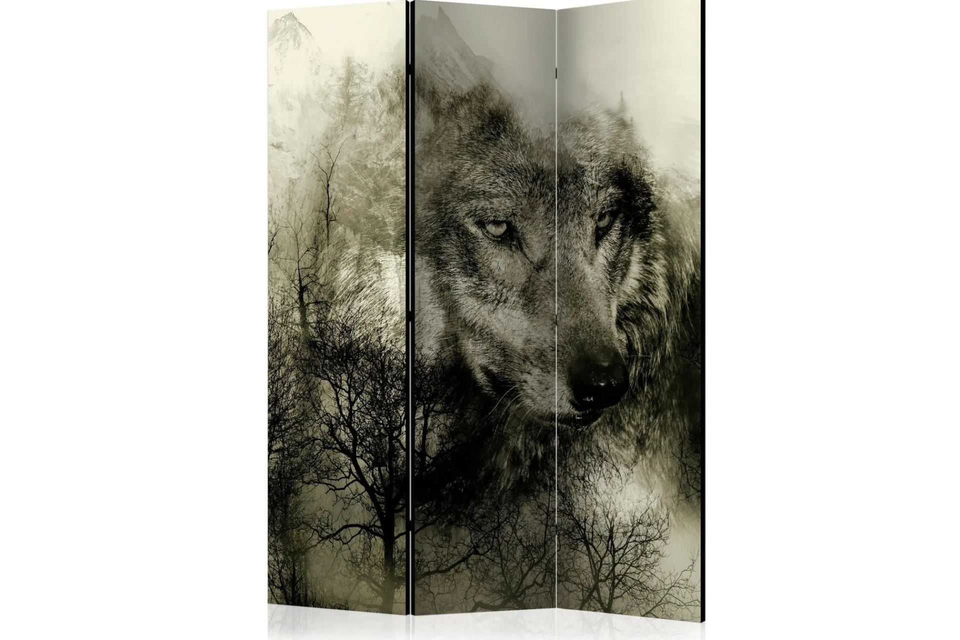 Bretteskjerm-Romdeler Mountain Predator Beige